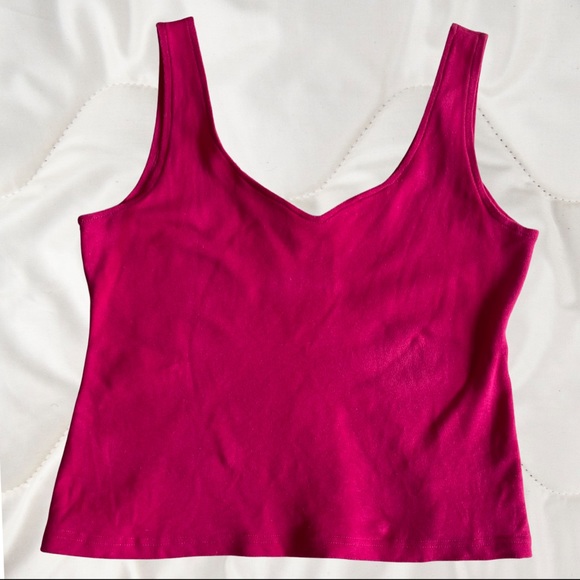 DANIEL CARON y2k pink cami, tagged L. Fits like a S. - Picture 5 of 8
